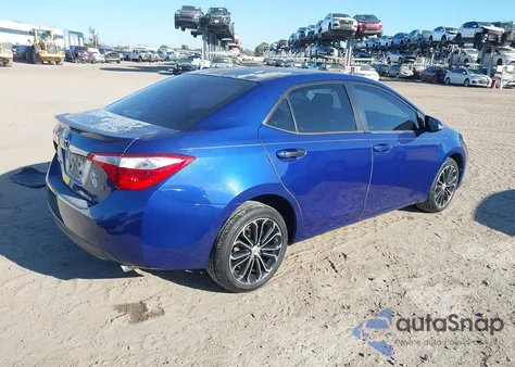 2015 Toyota Corolla S Plus z USA, uszkodzony, nr VIN 5YFBURHE6FP207766